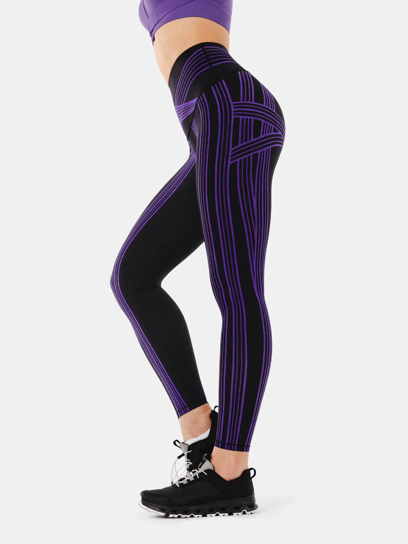 PowerBand Resistance High Intensity Leggings (Reversible Wear) - Image 5