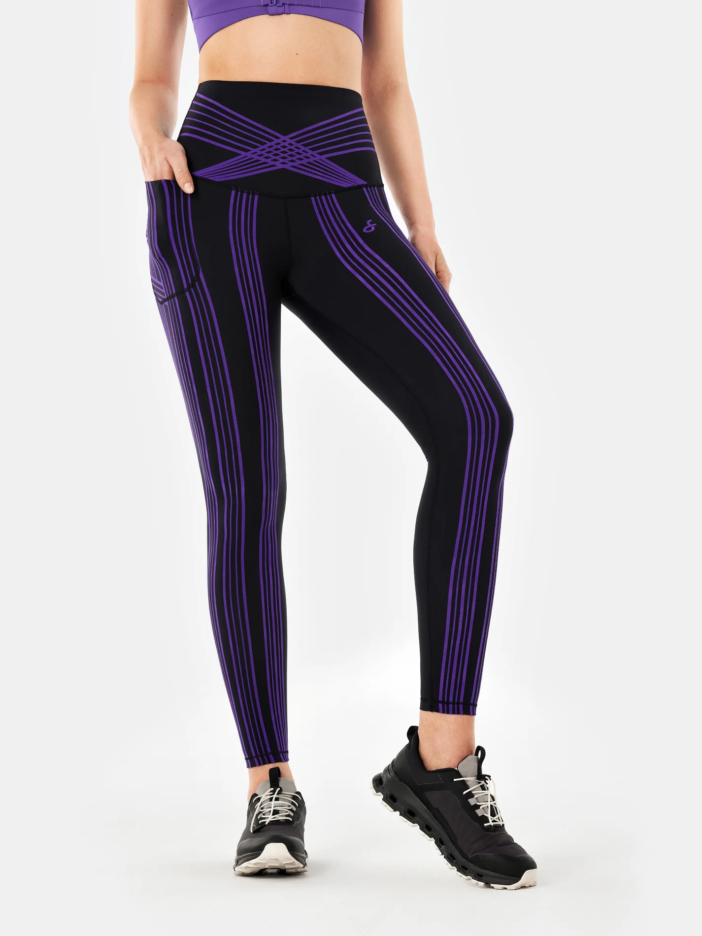 PowerBand Resistance High Intensity Leggings (Reversible Wear) - Image 6